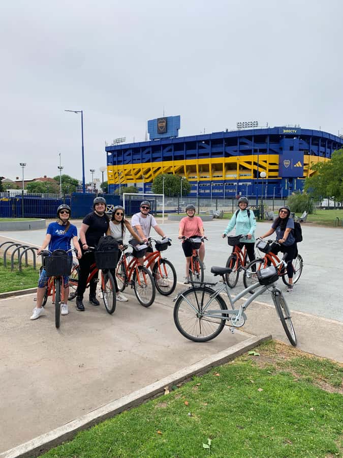 Bike Tour: Buenos Aires to the South (E-Bike) - Calle Caminito in La Boca: art street time where you can slow down