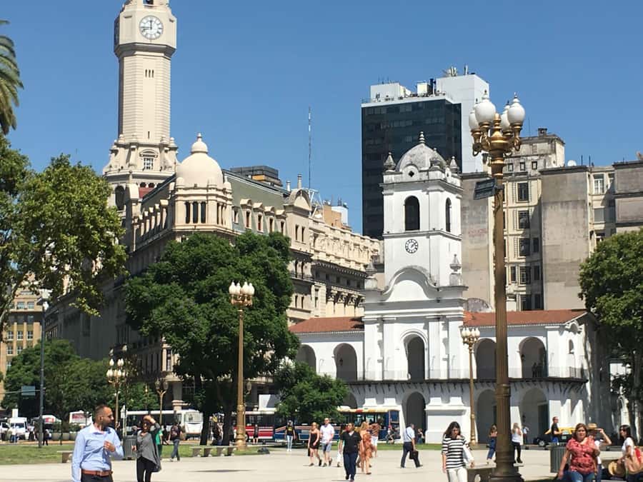 Bueno Aires: City Tour Classic with Optional Boat Ride - 9 de Julio Avenue, the Obelisk, and the Colón Theater zone