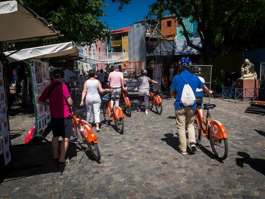 Buenos Aires Bike Tour: South or North Circuit - South Circuit: San Telmo’s Squares, La Boca’s Color, Puerto Madero’s Views