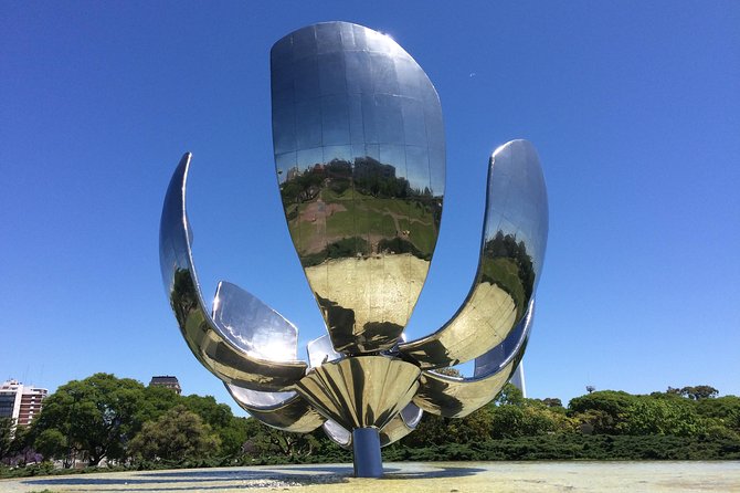 Buenos Aires City Tour with Pickup at Cruise Port - Floralis Generica: A Giant Flower With Real Daily Timing