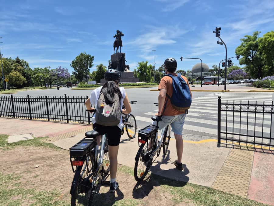 Buenos Aires: E-Bike Tour in the North Circuit of Buenos Aires - First Stop: Getting Started Near Hilton and Macacha Güemes 351