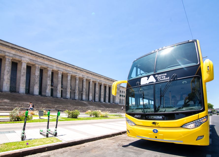 Buenos Aires Hop-On Hop-Off Bus and Exclusive Benefits - Teatro Colón and classic culture: see it from the route, then decide