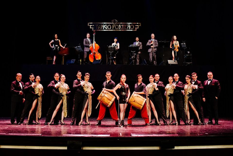 Buenos Aires Tango Porteño Show with optional Dinner - Small-group comfort: up to 10 participants