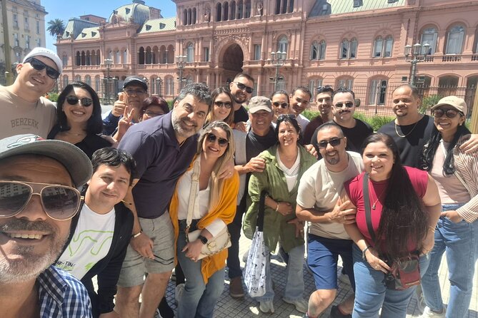 Guided Tour of the City of Buenos Aires - City center icons: Obelisco, Plaza de Mayo, Casa Rosada, and the Cathedral