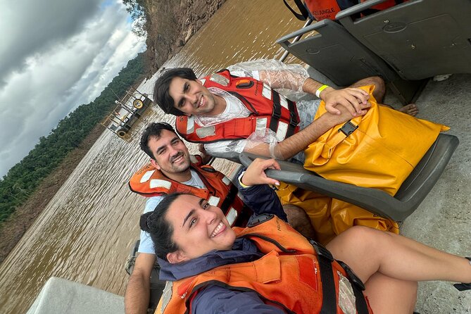 Iguazú Falls Private Full Day Tour - Great Adventure: jungle + river sailing + the shower effect