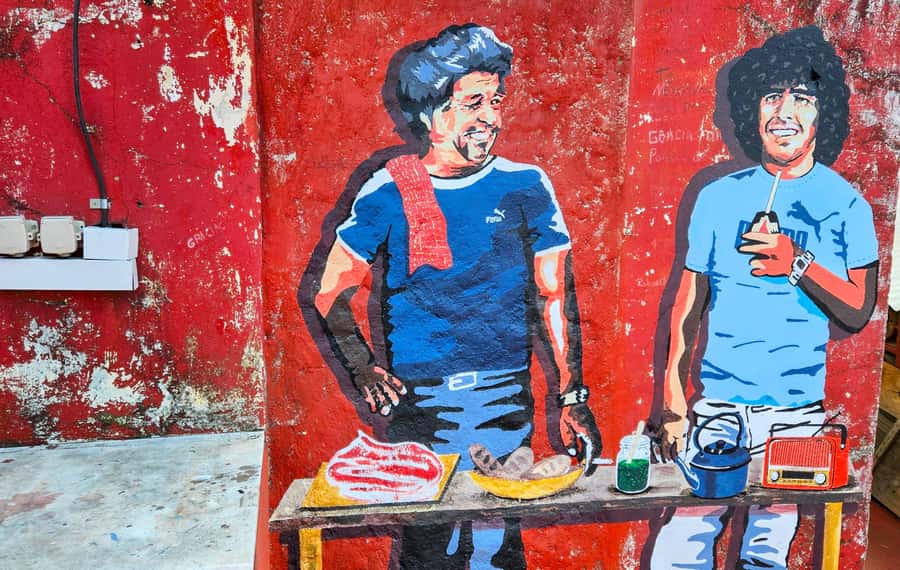 Maradona Tour: Murals, Chapel, Stadium, Museum, Casa D10S - Hotel pickup and a day built for real schedules
