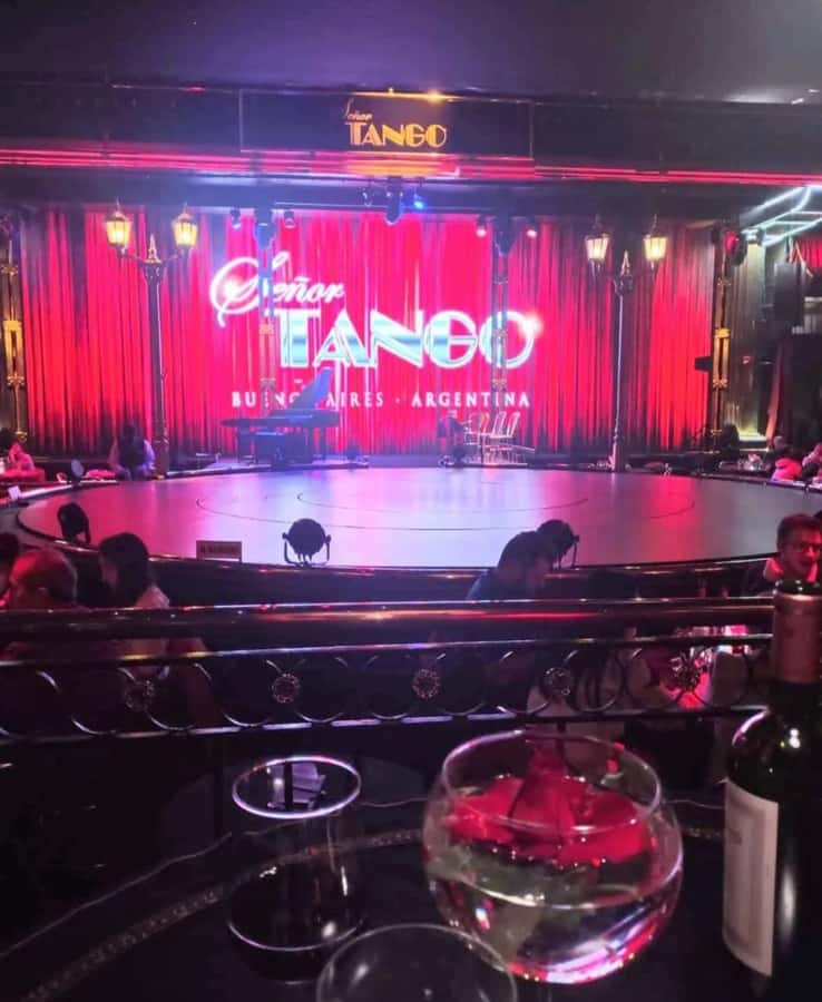 Tango Show at Señor Tango - How the 3–4 hours typically flow (pickup, dinner, show)
