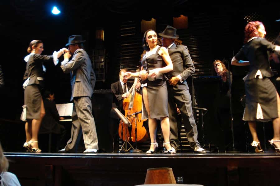 Tango show in La Ventana with optional Dinner - San Telmo at La Ventana: the theatre mood that makes tango hit harder