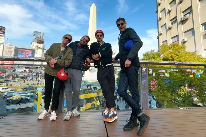 Tour Buenos Aires in one day on Electric Scooters - Stop 3: Banco de la Nacion Argentina and the El Corralito story