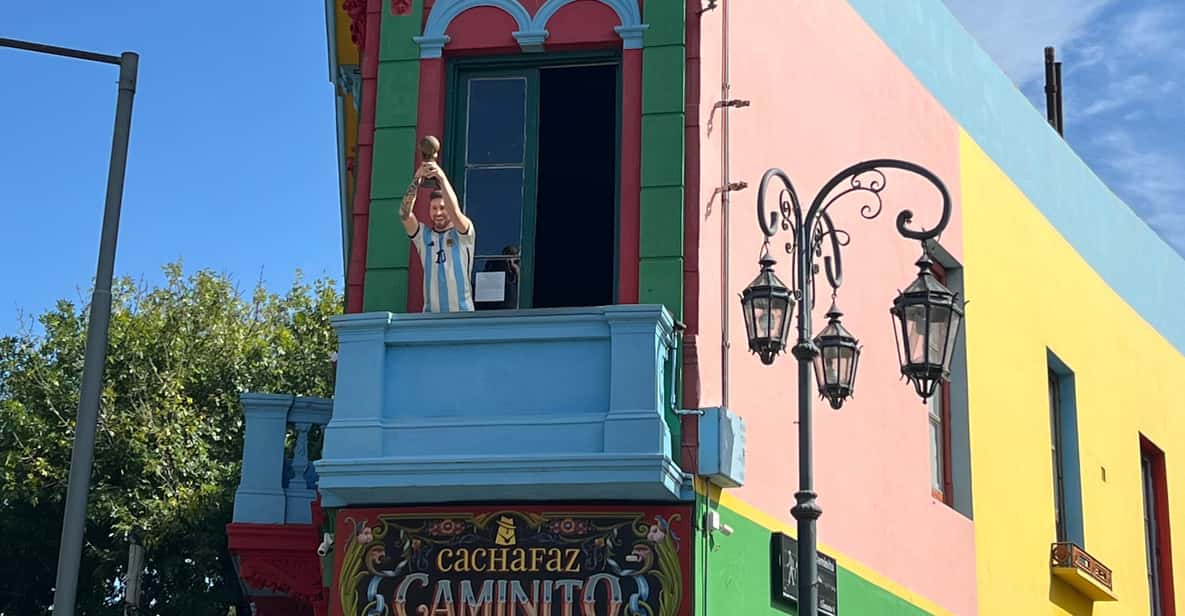 Walking Tour of San Telmo and La Boca with local food - Caminito Street: The Colorful Open-Air Slice You Can Still Enjoy